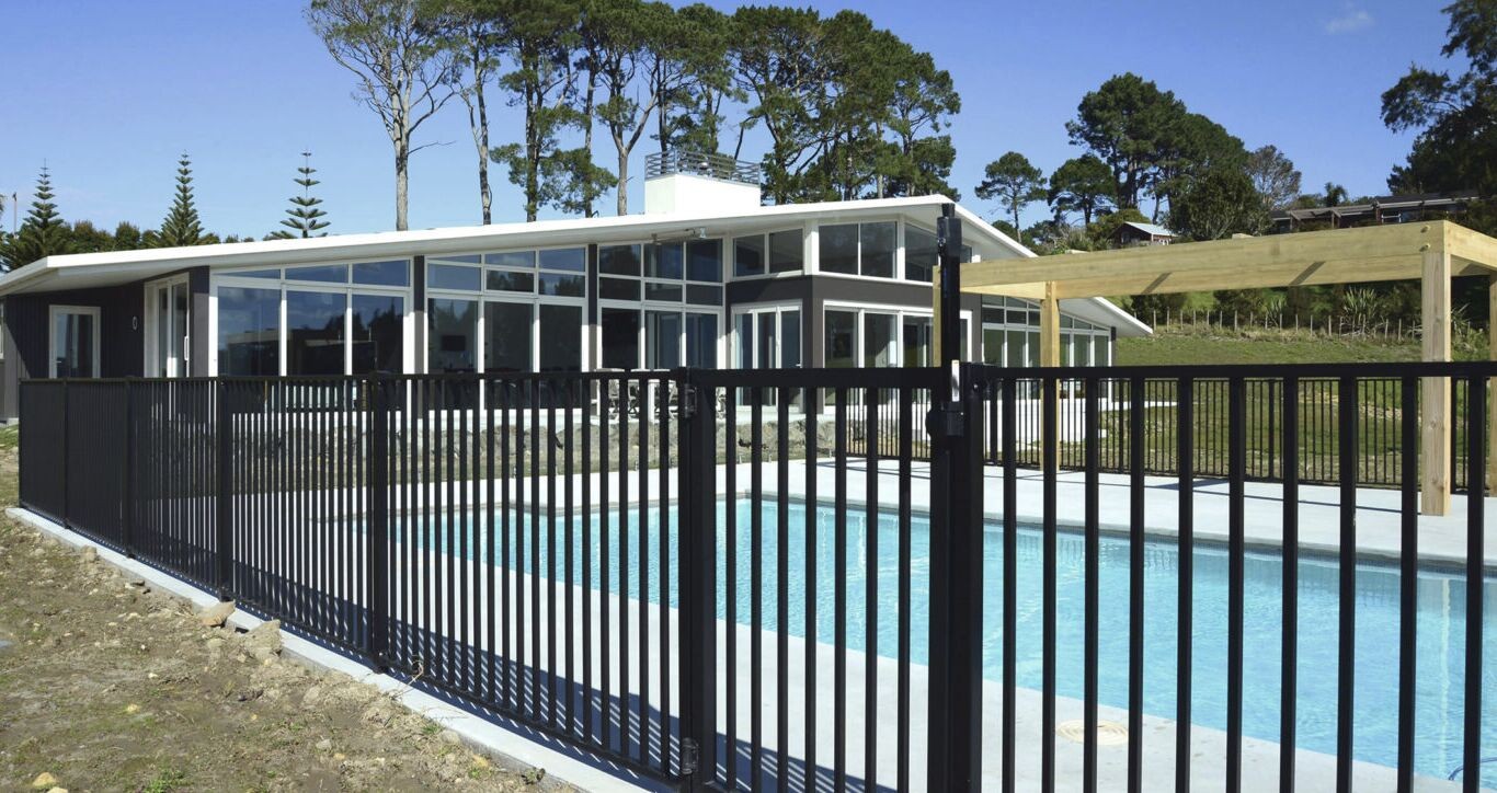 Safety-compliant pool fencing installation in Palm Harbor, FL